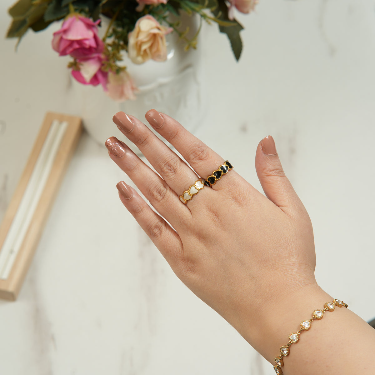 Aviv Heart Accents Ring