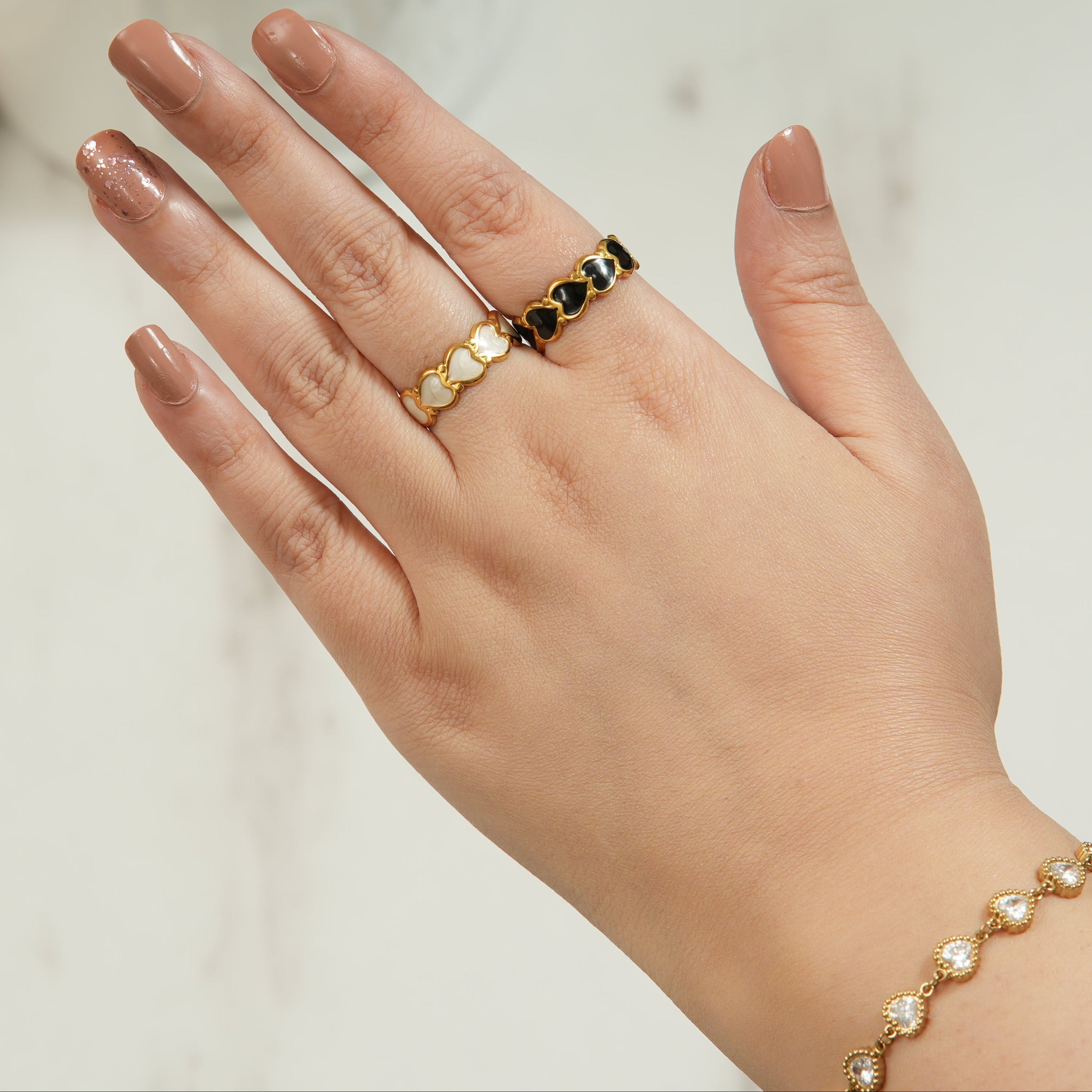 Aviv Heart Accents Ring