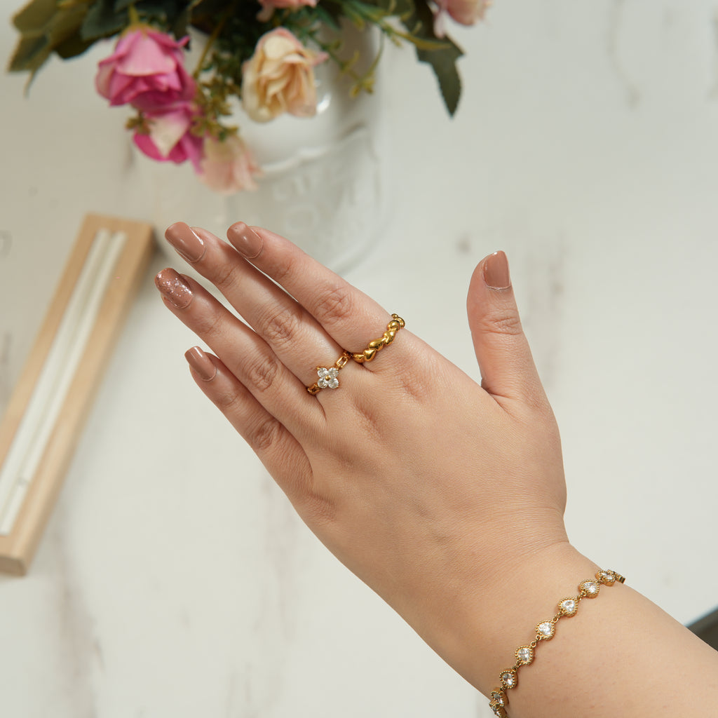 Ilka Join Heart Ring