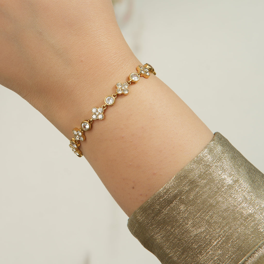 Cara Zircon Glow Bracelet
