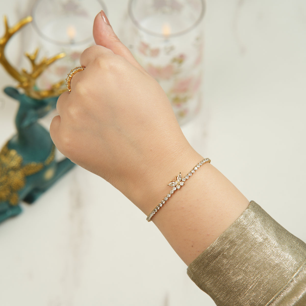 Foxy Butterfly Bracelet