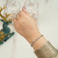 Leda Clover X Flower Bracelet