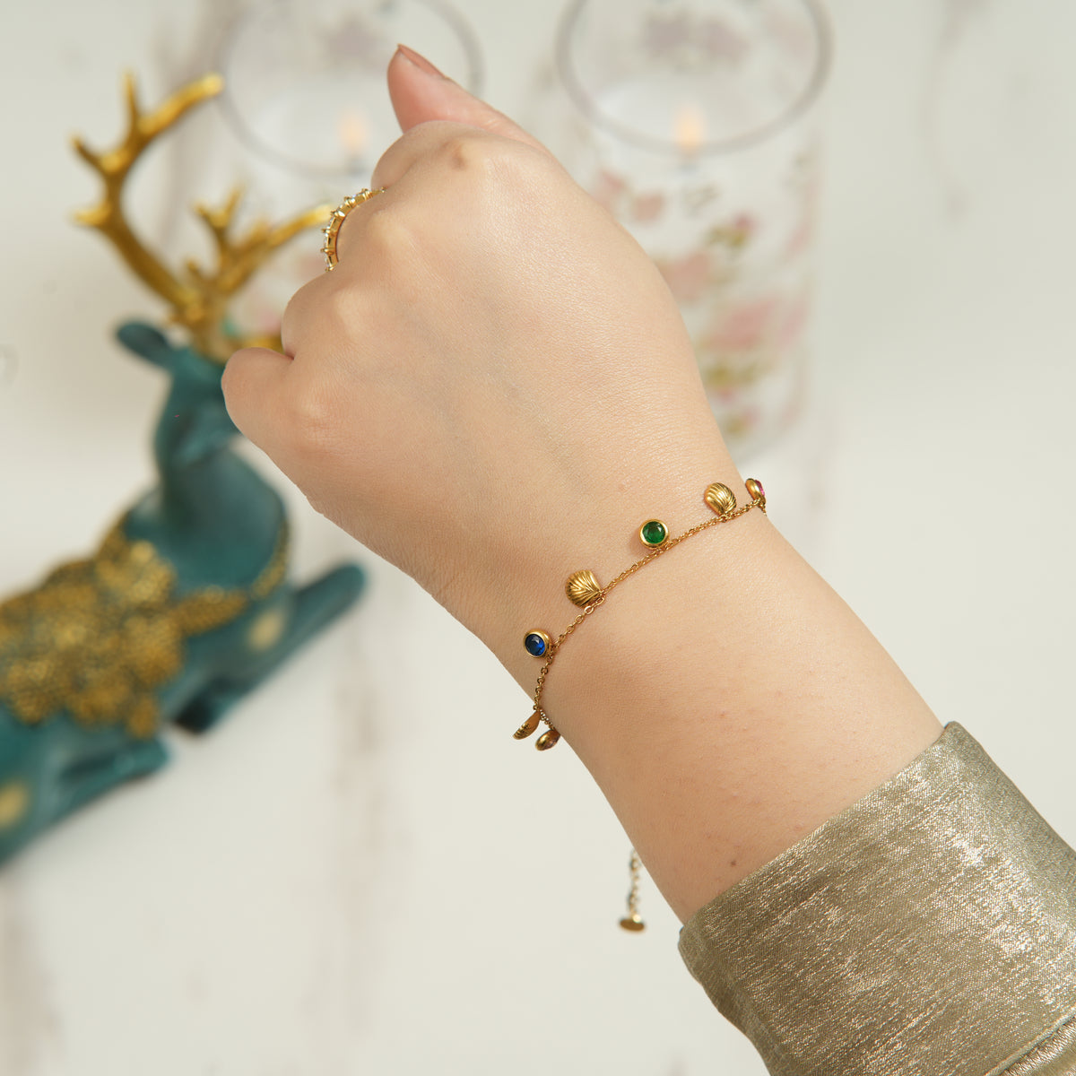 Fiza Delicate Charm Bracelet