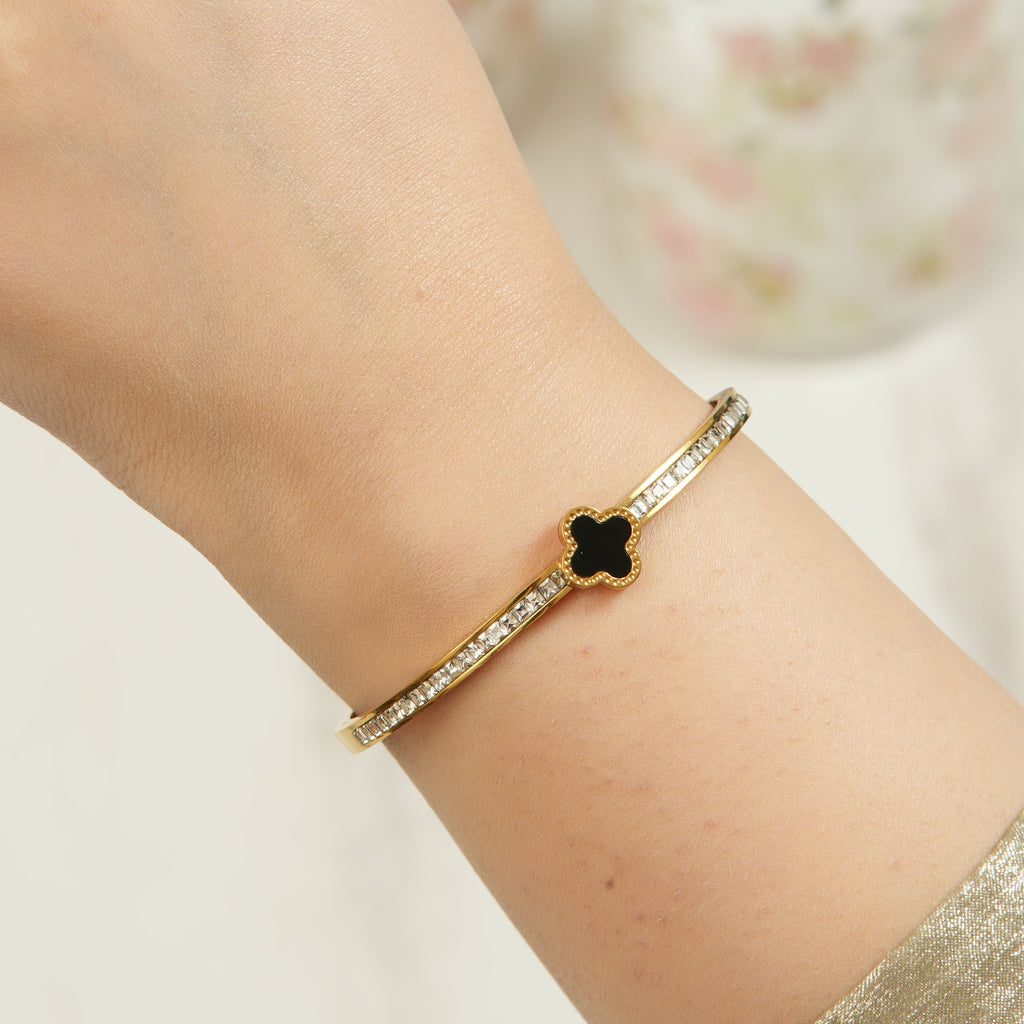 Kala Black Clover Bangle