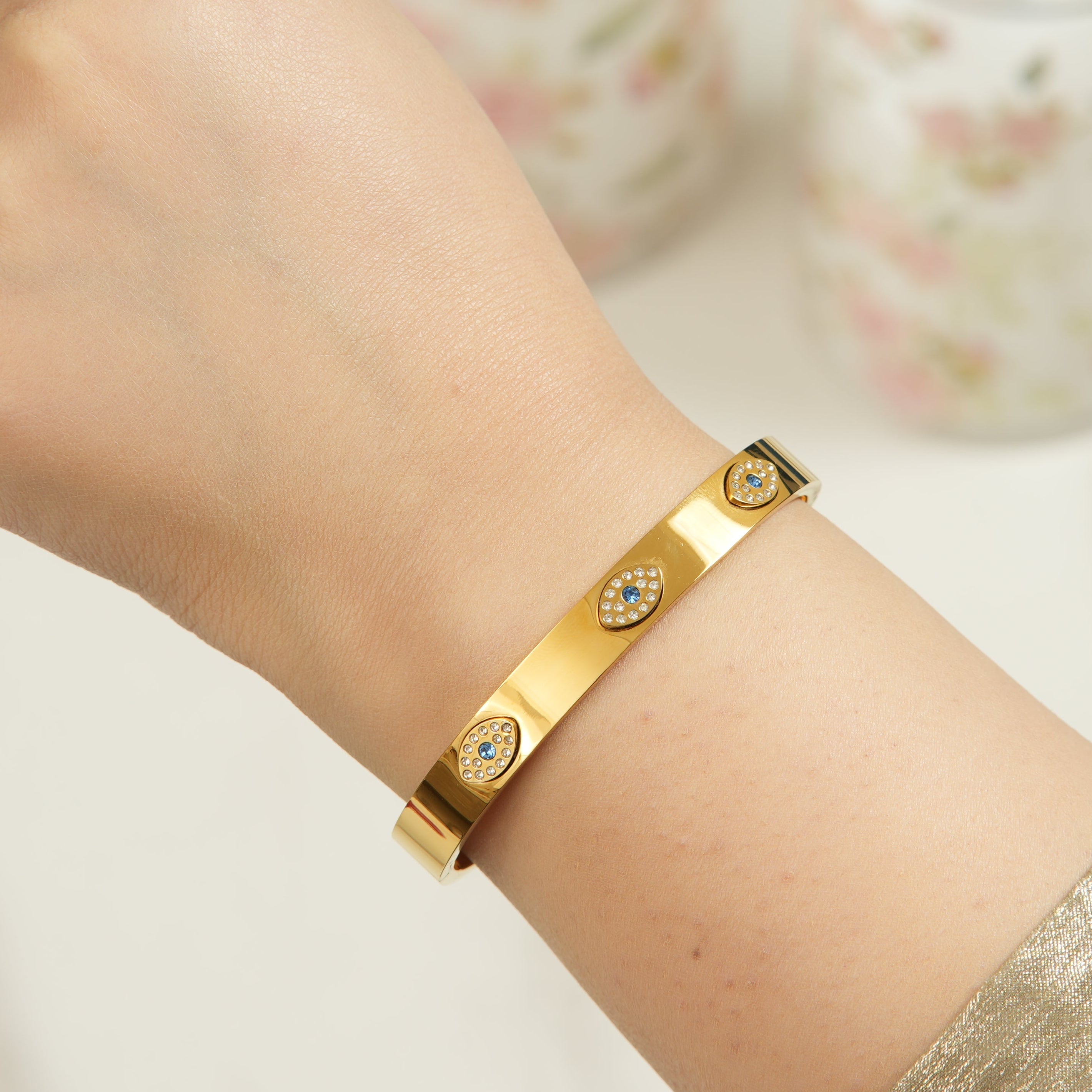 Jori Evil Eye Bangle