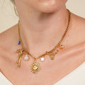 Alva Sun Necklace