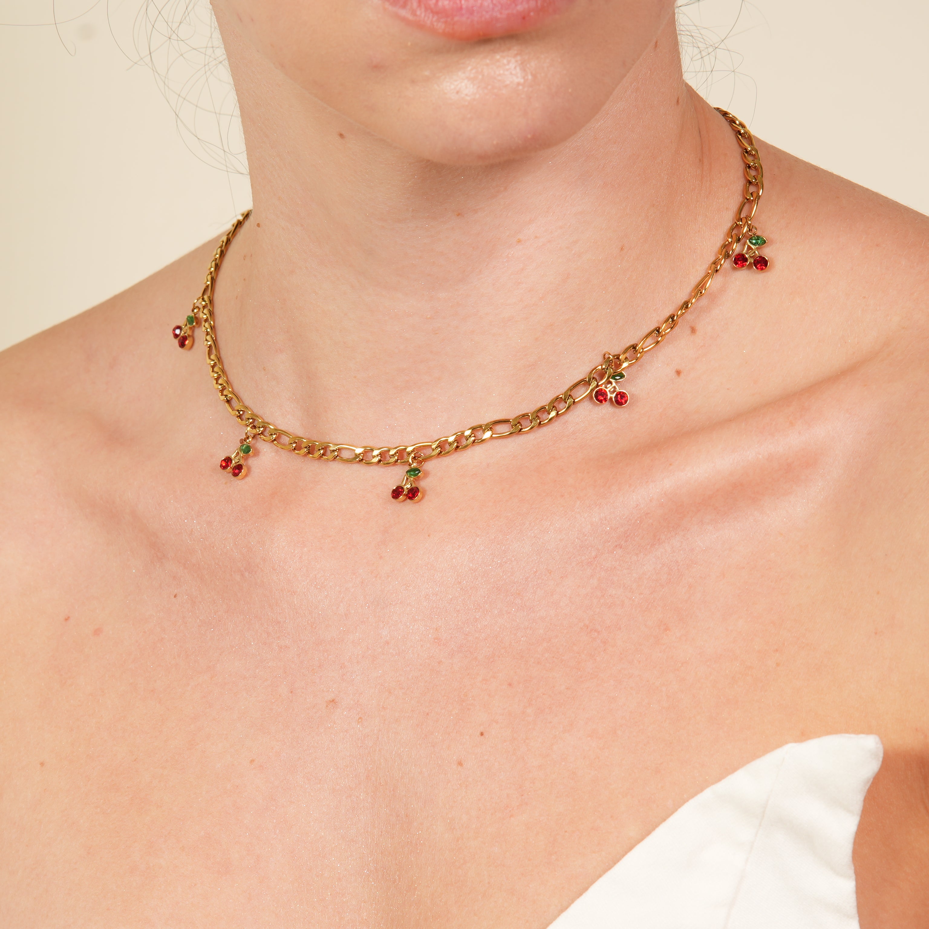 Beck Mini Cherry Necklace