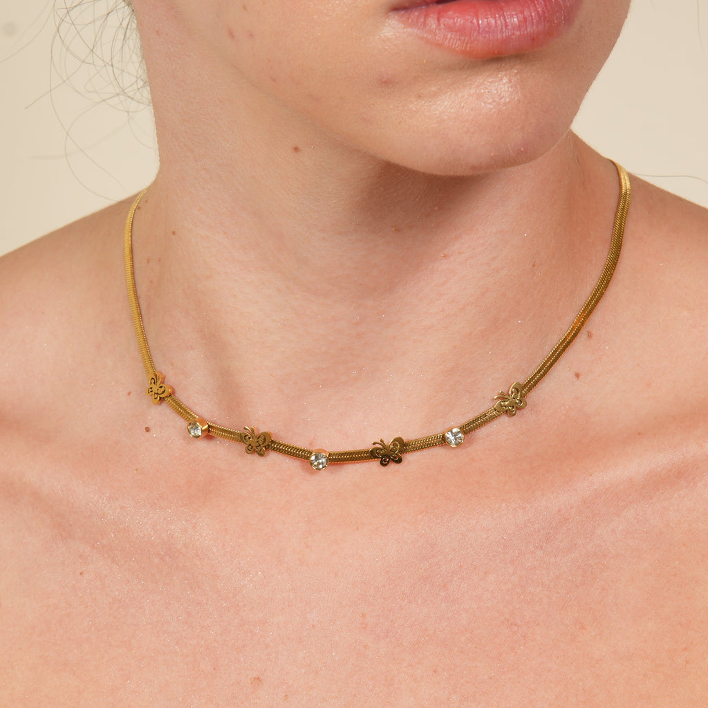 Bree Butterfly Necklace