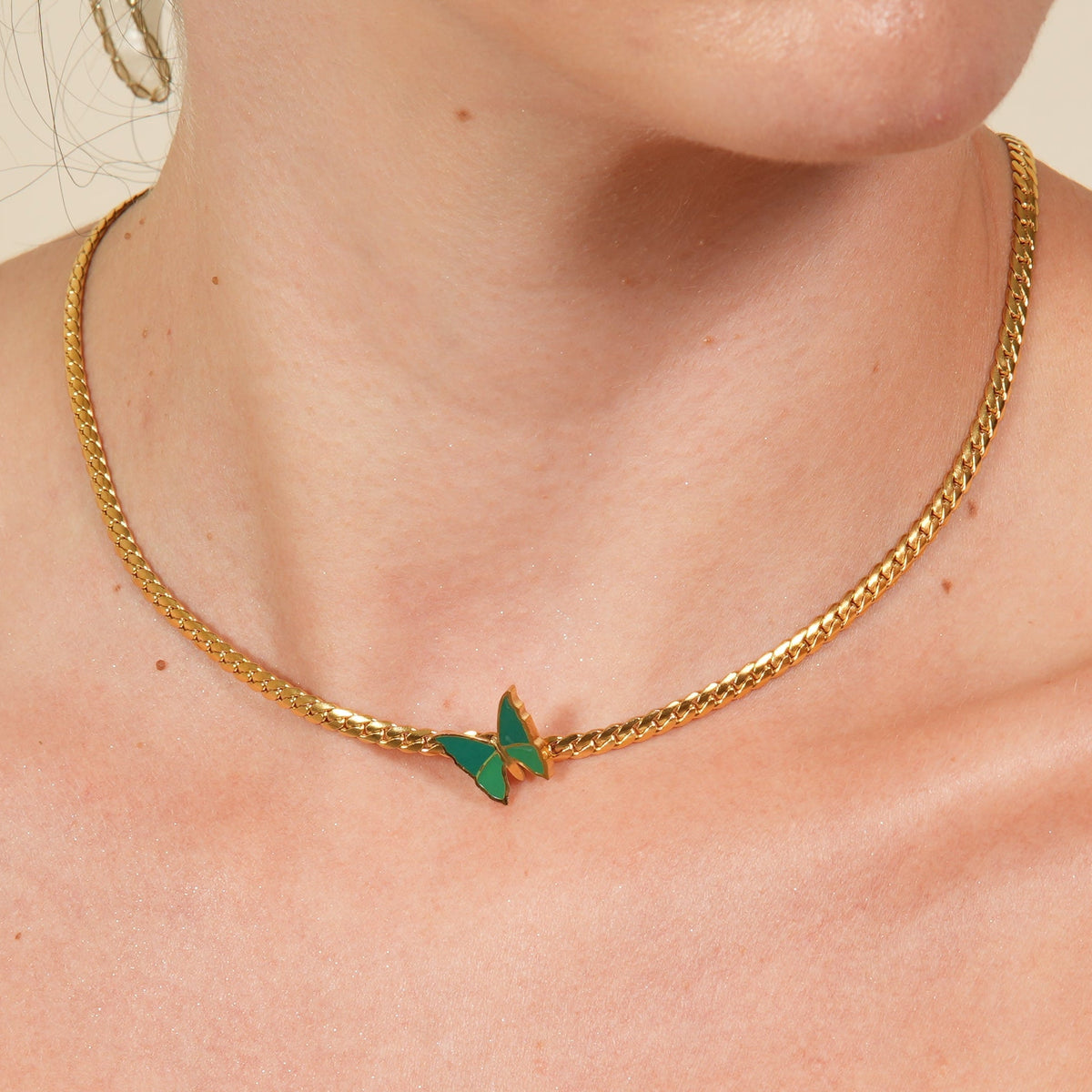 Beda Butterfly Necklace