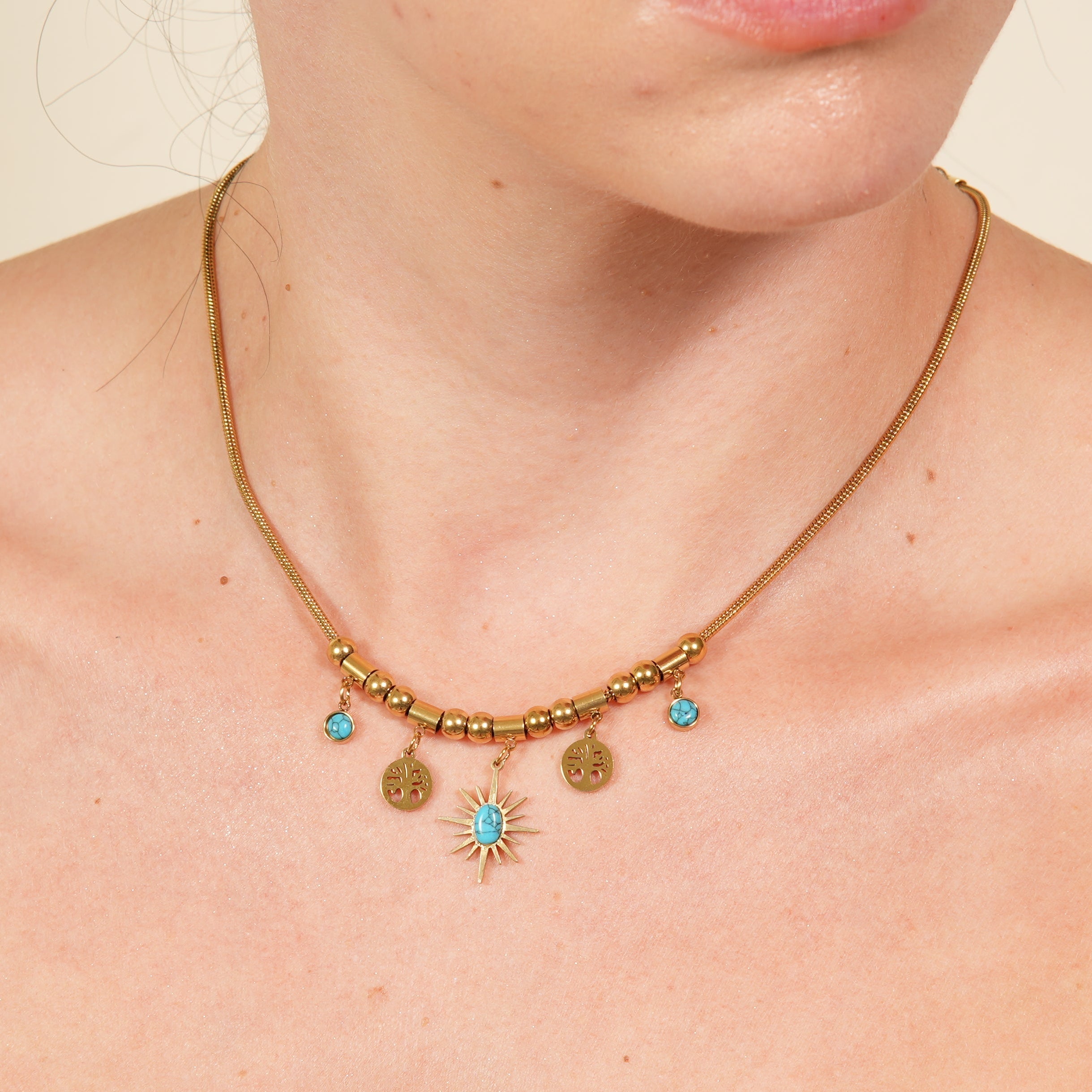 Bona Feroza Necklace