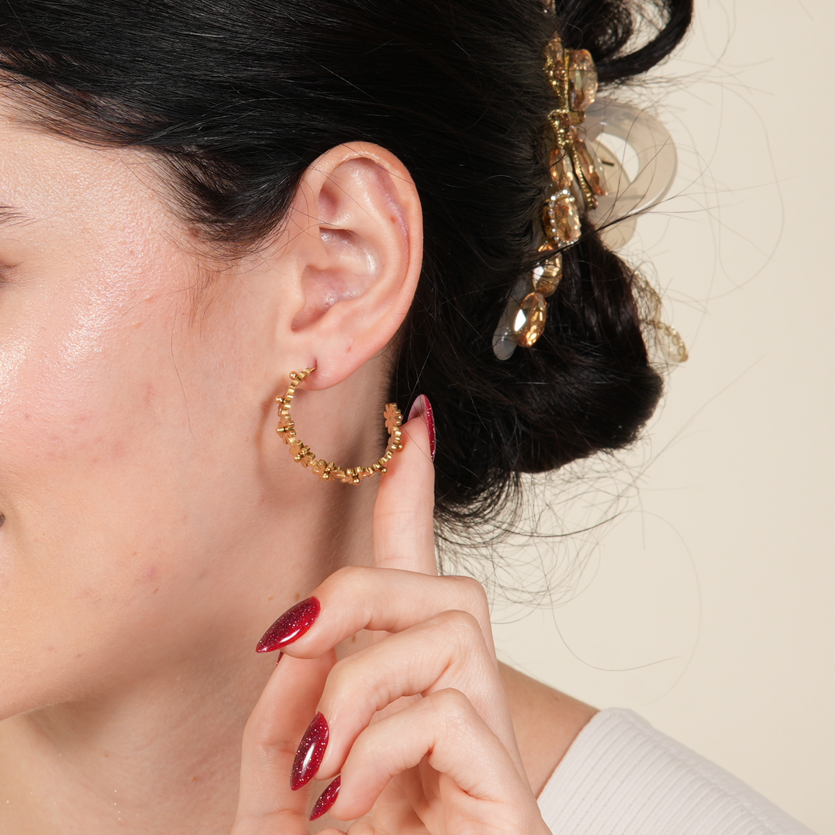 Ersa Sun Flower Earings