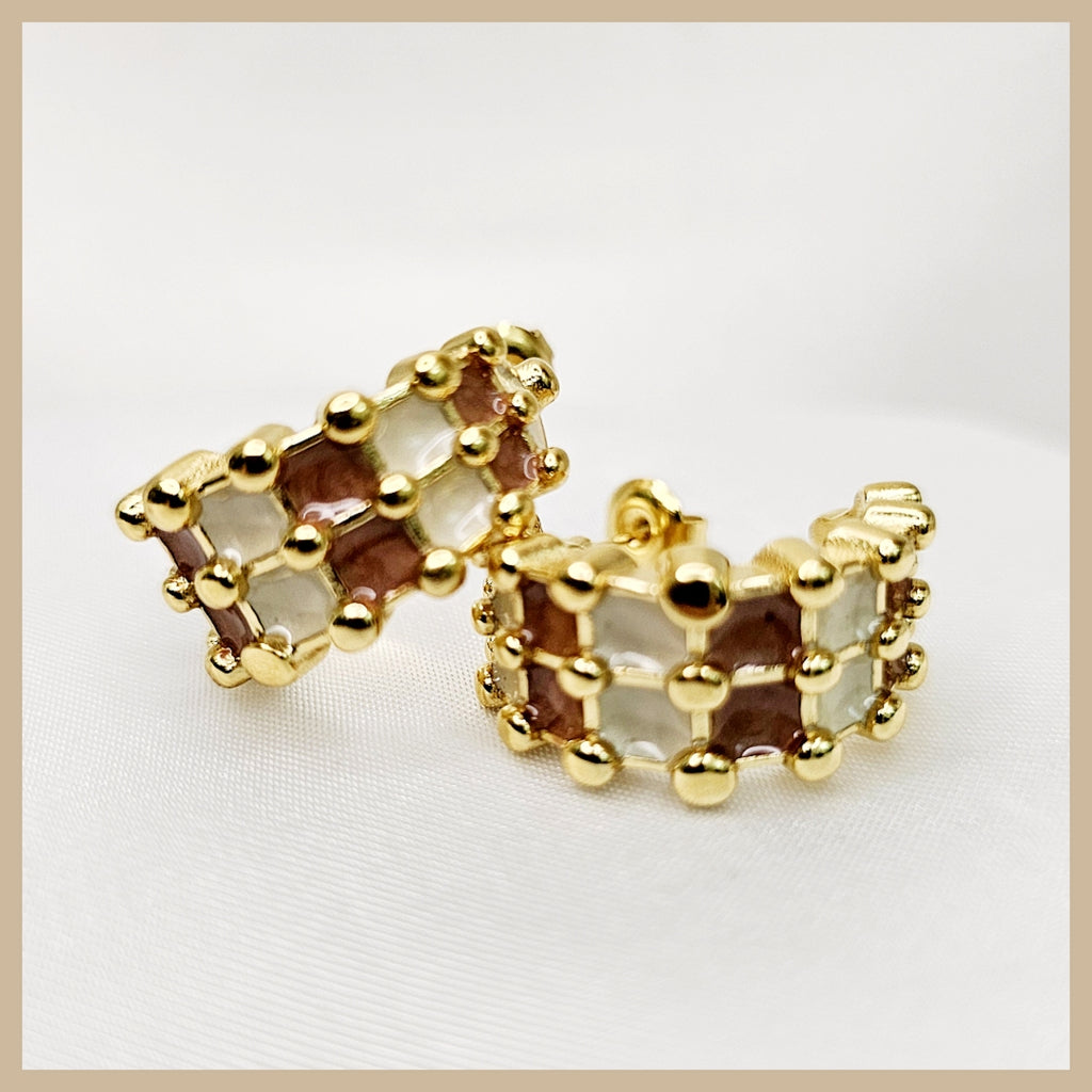 Premium Fana black enamel hoop earrings for her, crafted with cubic zirconia shine for women who want trusted quality and understated luxury.