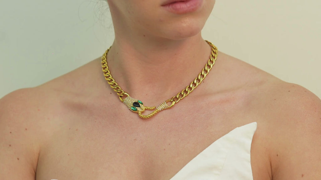 Dyna Snake Necklace