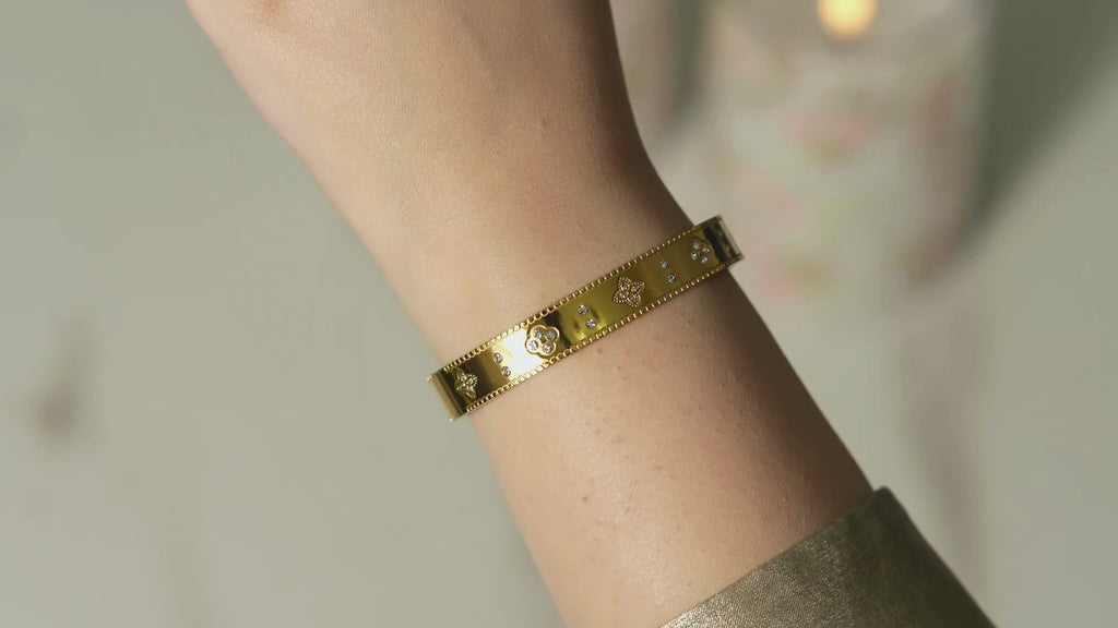Babs Zircon Bangle