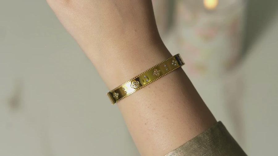 Babs Zircon Bangle