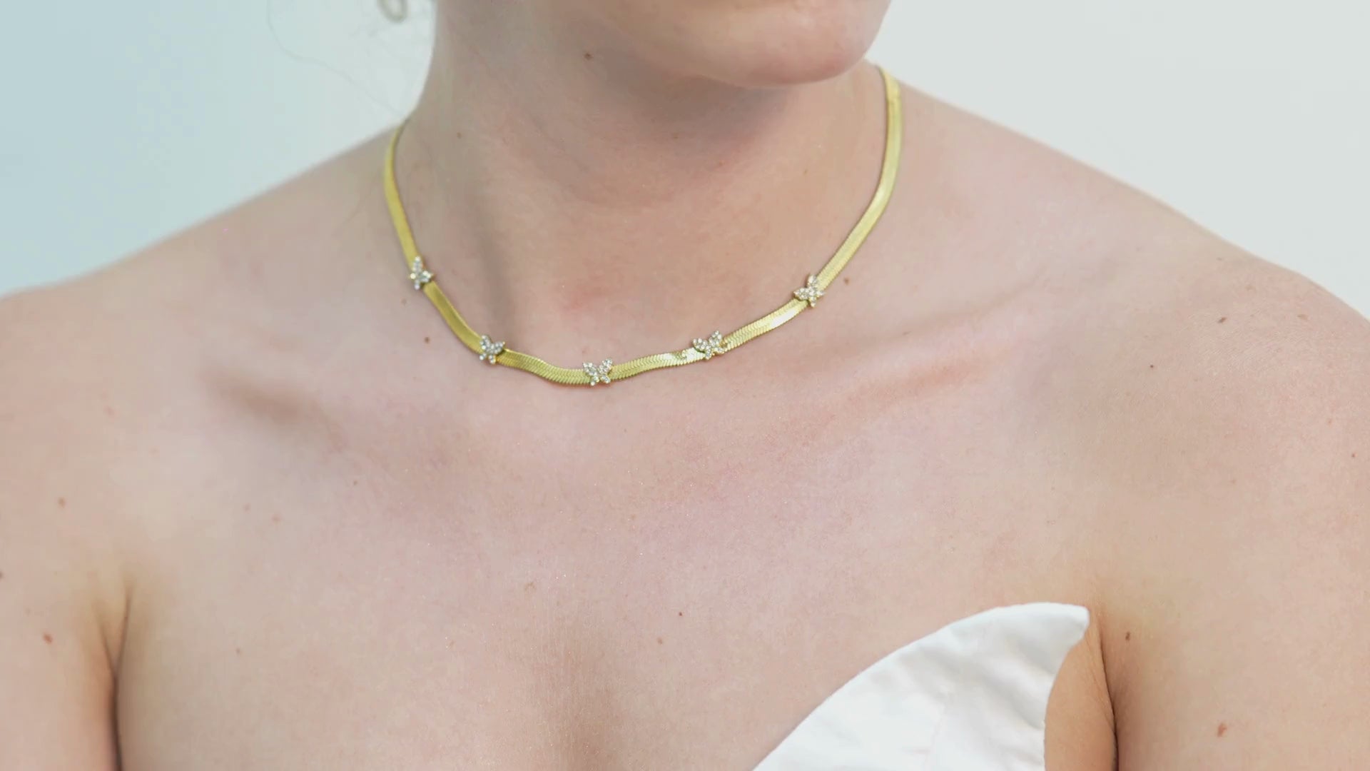 Bree Butterfly Necklace