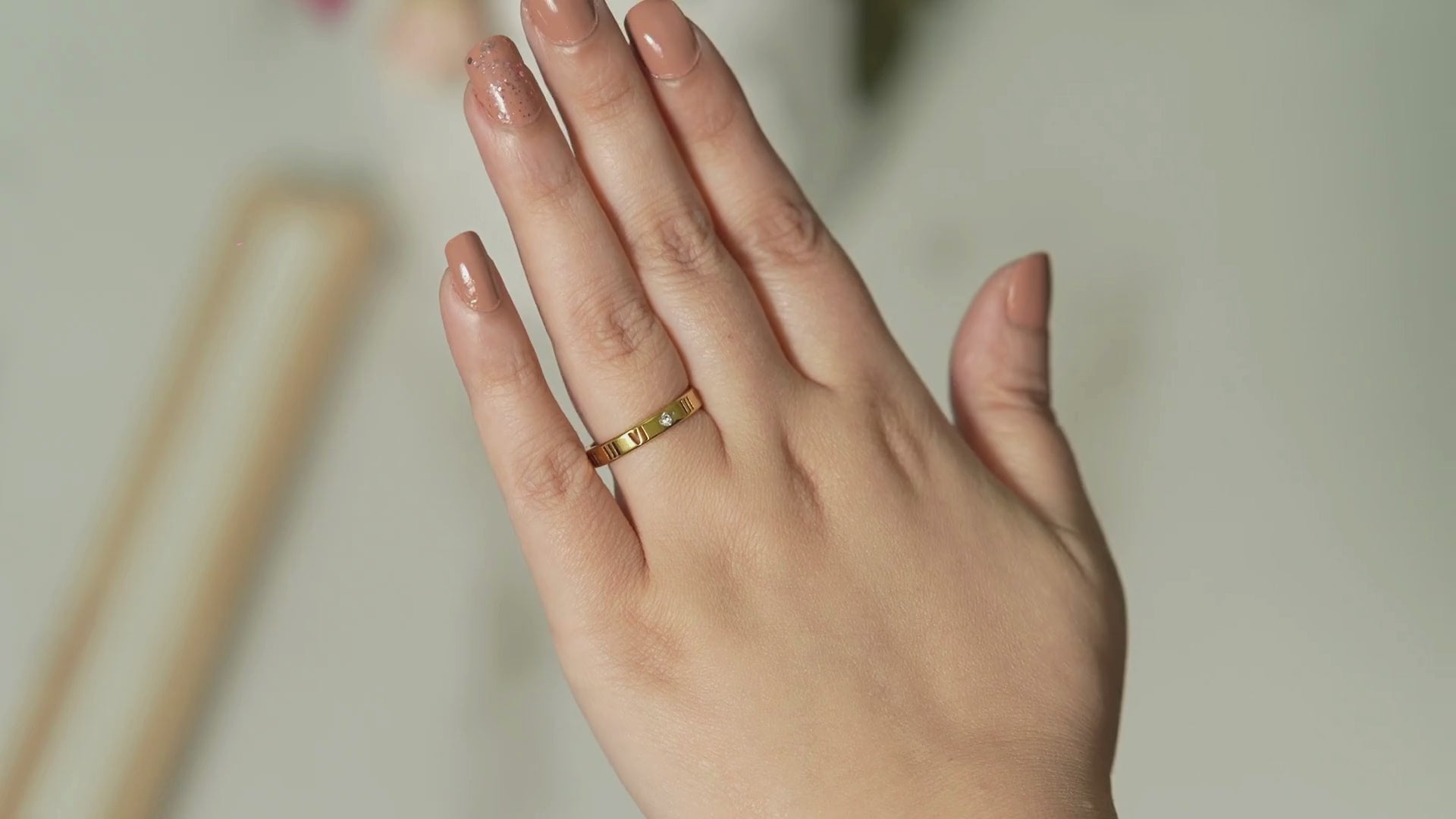 Anke Roman Numeral Ring