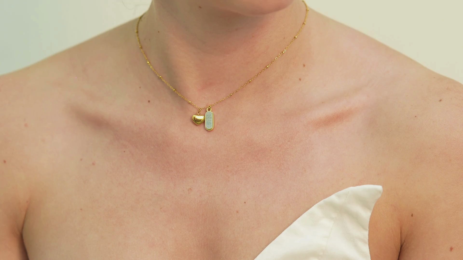 Heri 18k gold-plated African water necklace for women, an unforgettable gift for Eid, weddings, or anniversaries with a bold, elegant finish.