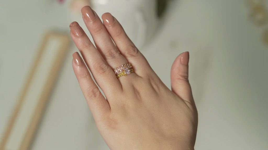 Lira Tennis Pink Ring