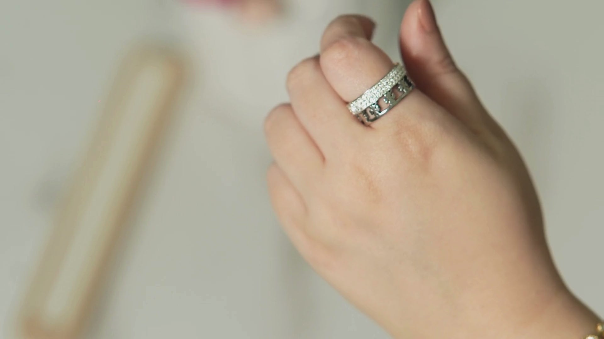 Ceci Clover Ring