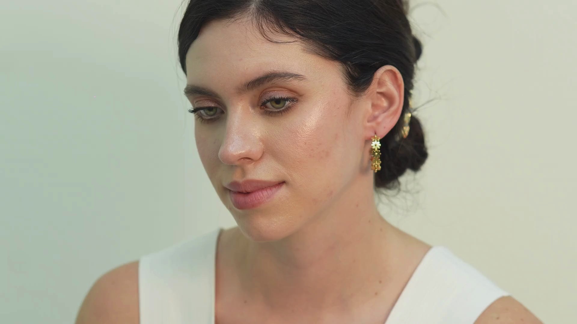 Ersa Sun Flower Earings