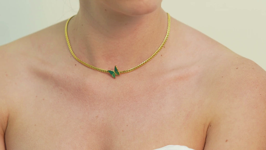 Beda Butterfly Necklace