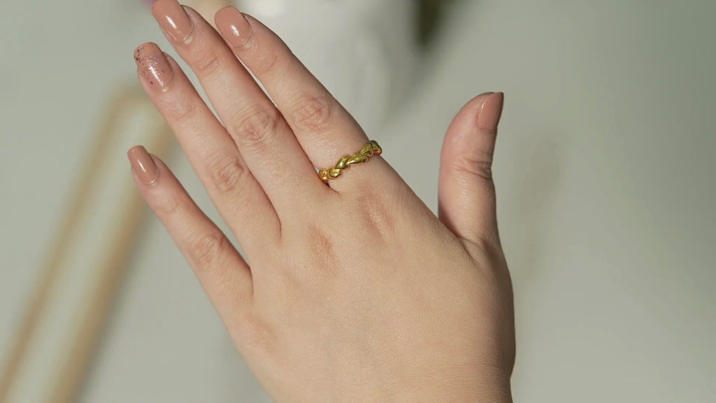 Ilka Join Heart Ring