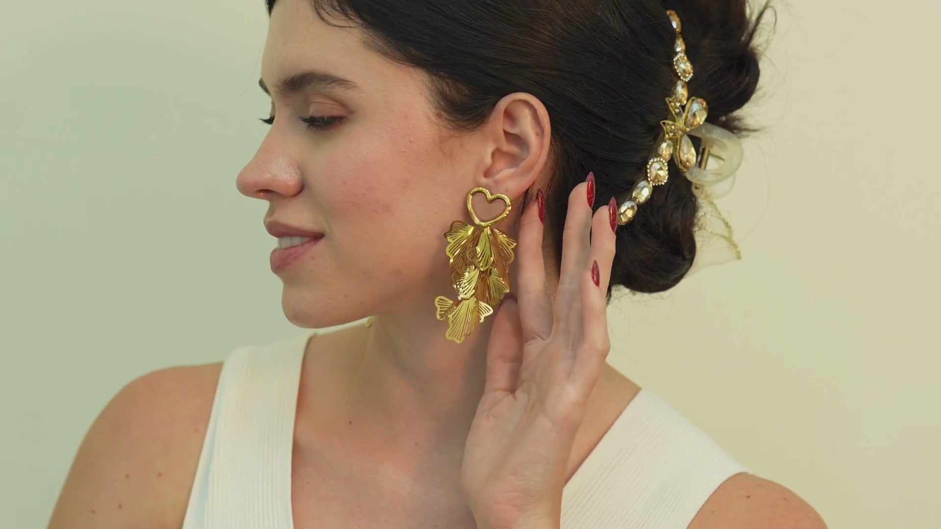 Fina Ruffles Earings