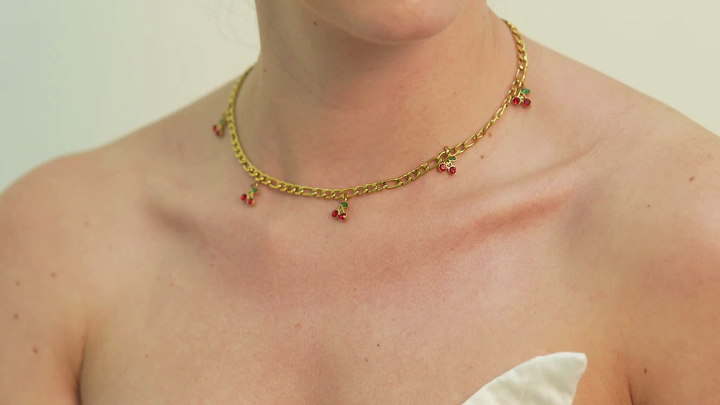 Hana Cherry Necklace