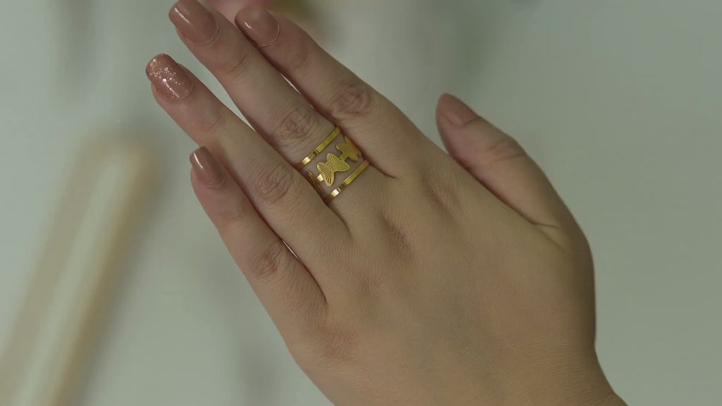 Saira Butterfly Ring