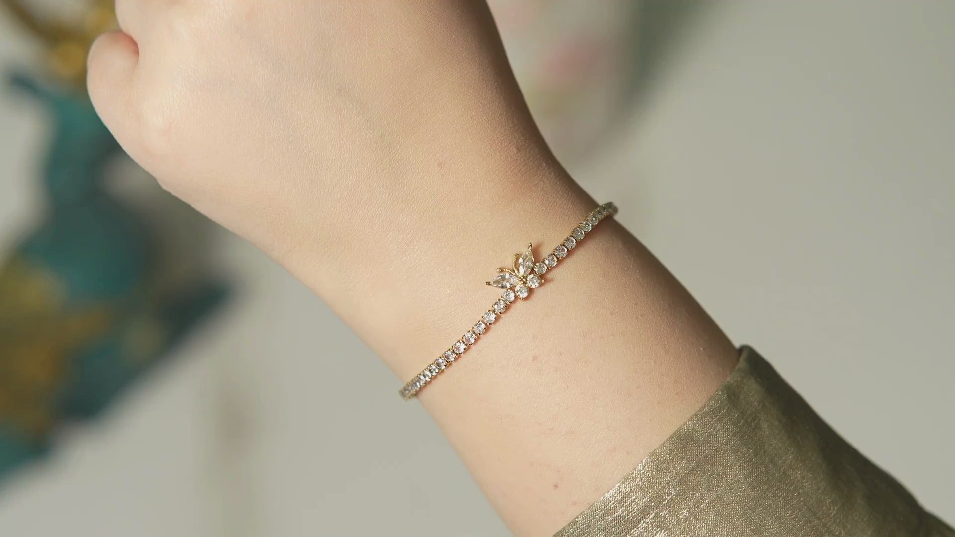 Foxy Butterfly Bracelet