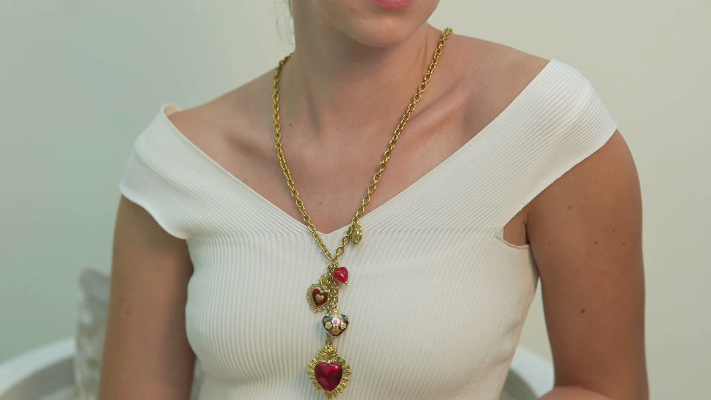 Hege Red Red Necklace