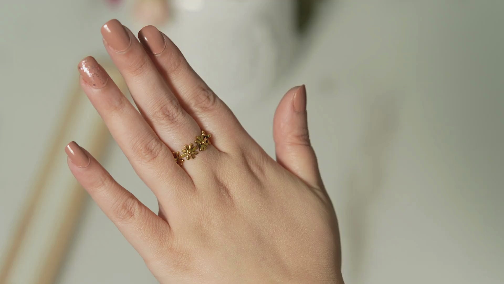 Jess Sun Flower Ring