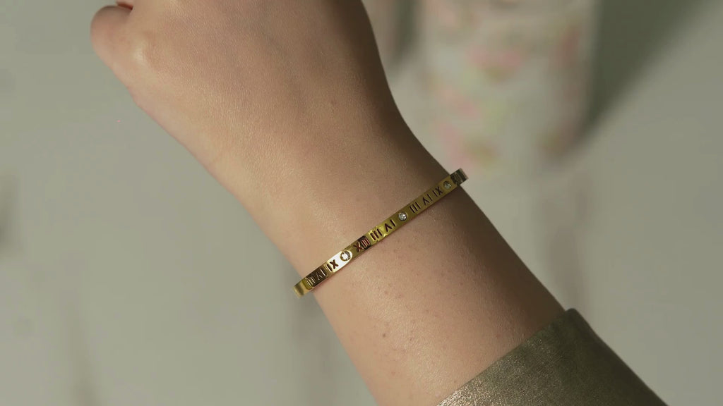 Alix Roman Zircon Bangle