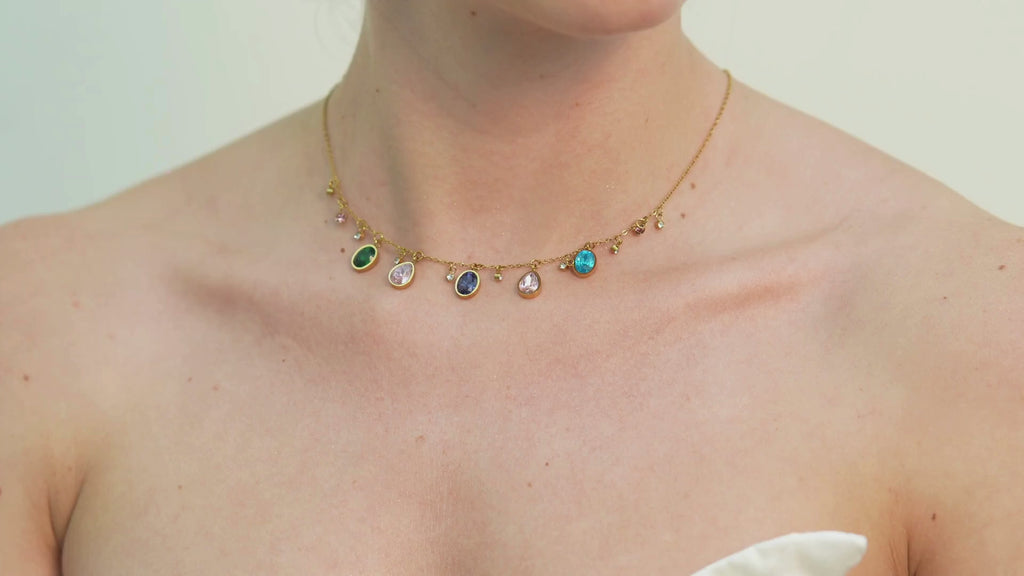Geri Stone Necklace