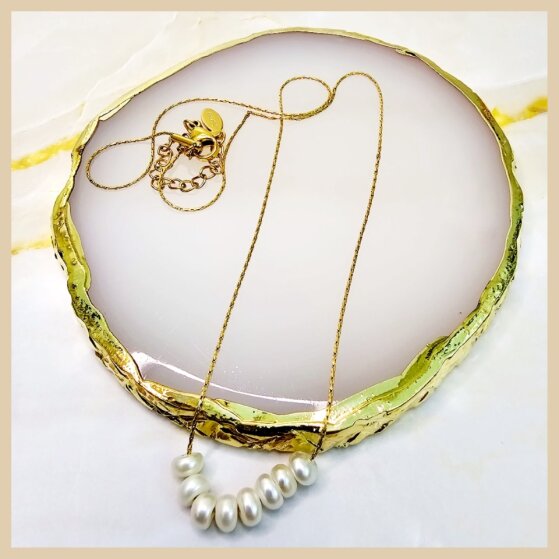 Stylish pearl necklace set created with premium craftsmanship for women who desire exclusive jewellery with modern elegance.